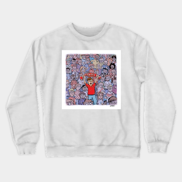 Canada Soccer Crewneck Sweatshirt by Grasdal